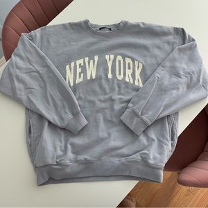 brandy melville / john galt new york crewneck sweater